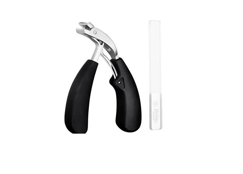 Beauté Secrets Toe Nail Clipper for Ingrown or Thick Toenails, Heavy Duty Toenail Trimmer Nail Clipper Pedicure Tool