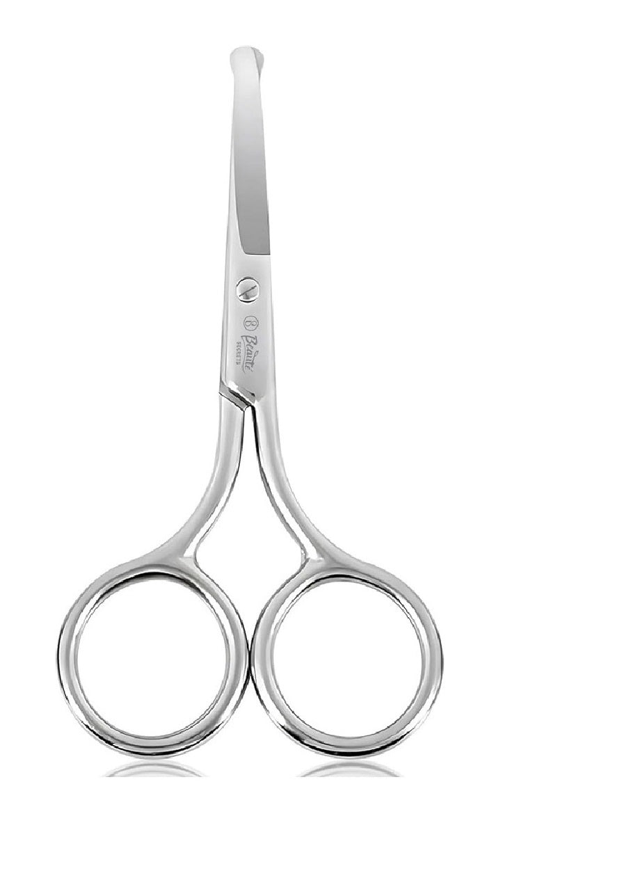 Beauté Secrets Nasal Safety Personal Grooming Scissors with Blunt Round Tip