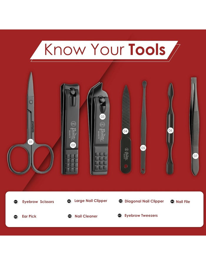 Beauté Secrets 7 in 1 Manicure set
