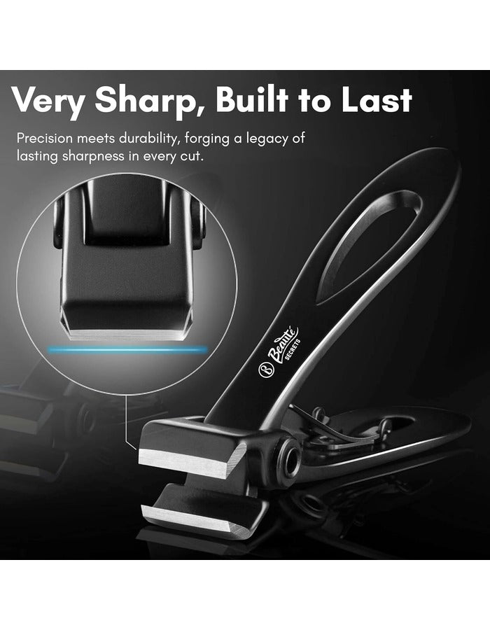 Beauté Secrets Luxury 15mm Wide Jaw Opening Nail Clippers