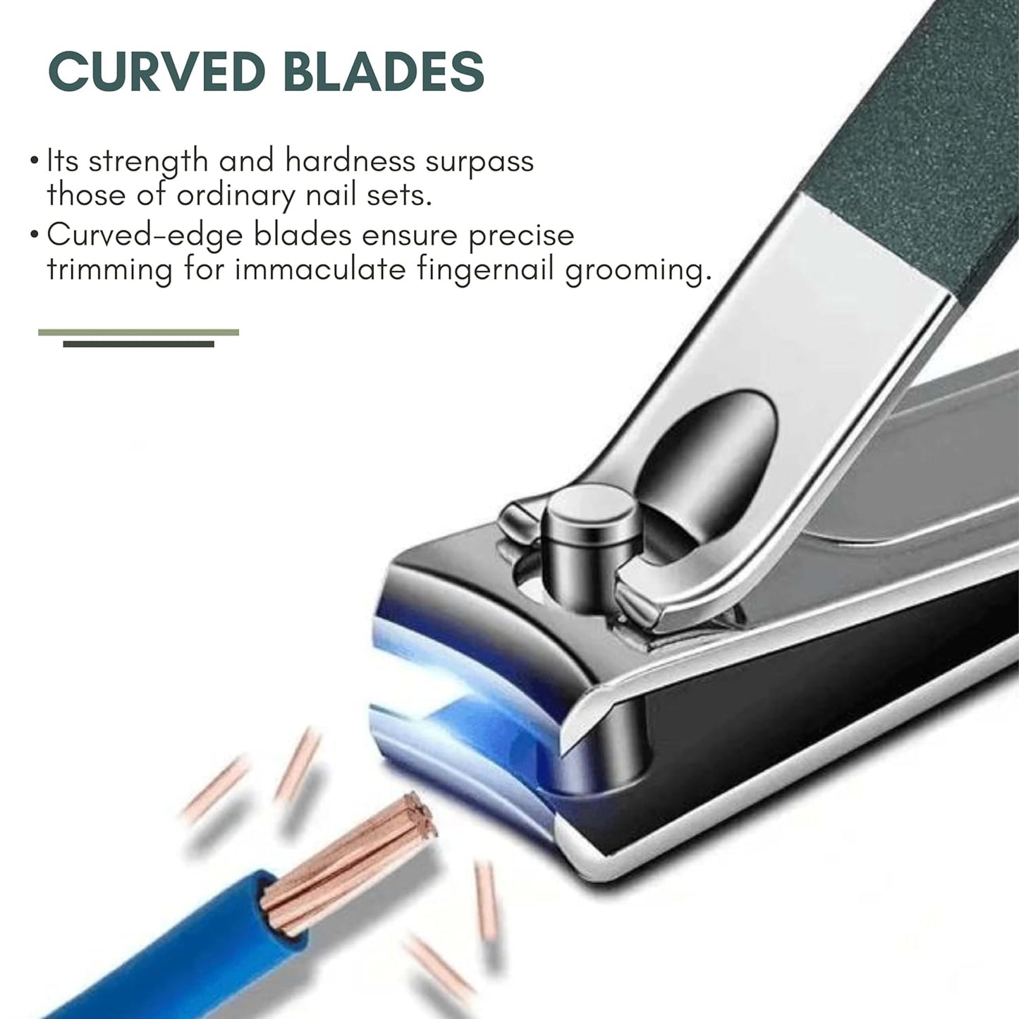 Beauté Secrets - Nail Cutter Set, Ultra Sharp Sturdy Fingernail Toenail Clipper Nail Clipper