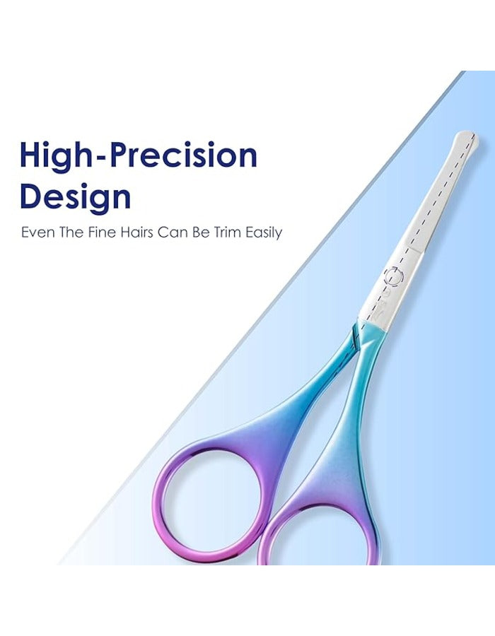 Beauté Secrets Scissors for Hair Cutting Nose Hair Scissors
