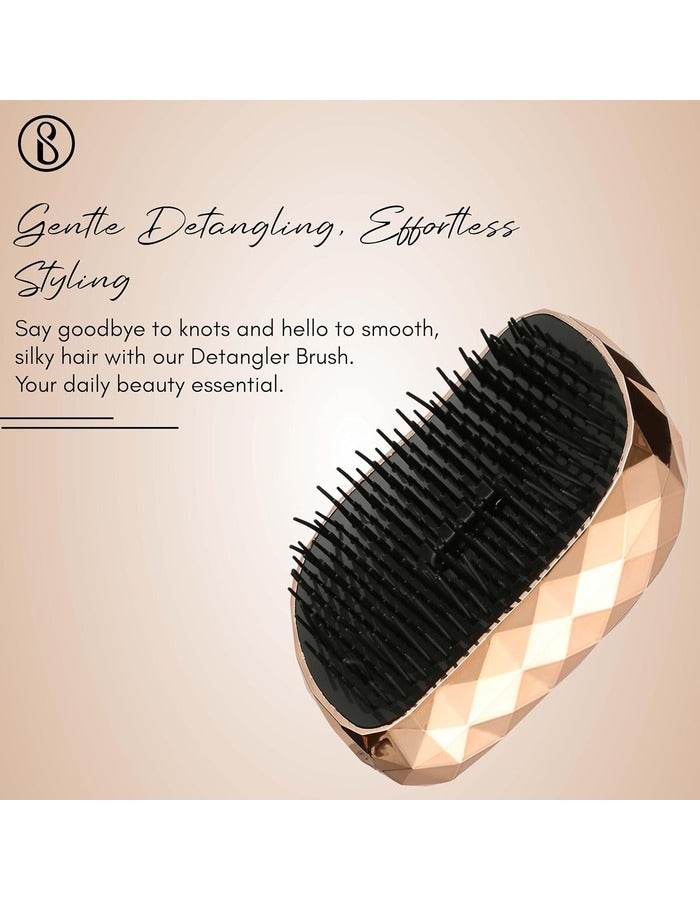 Beauté Secrets Detangling Hair Comb Brush, Detangler Hair Brush