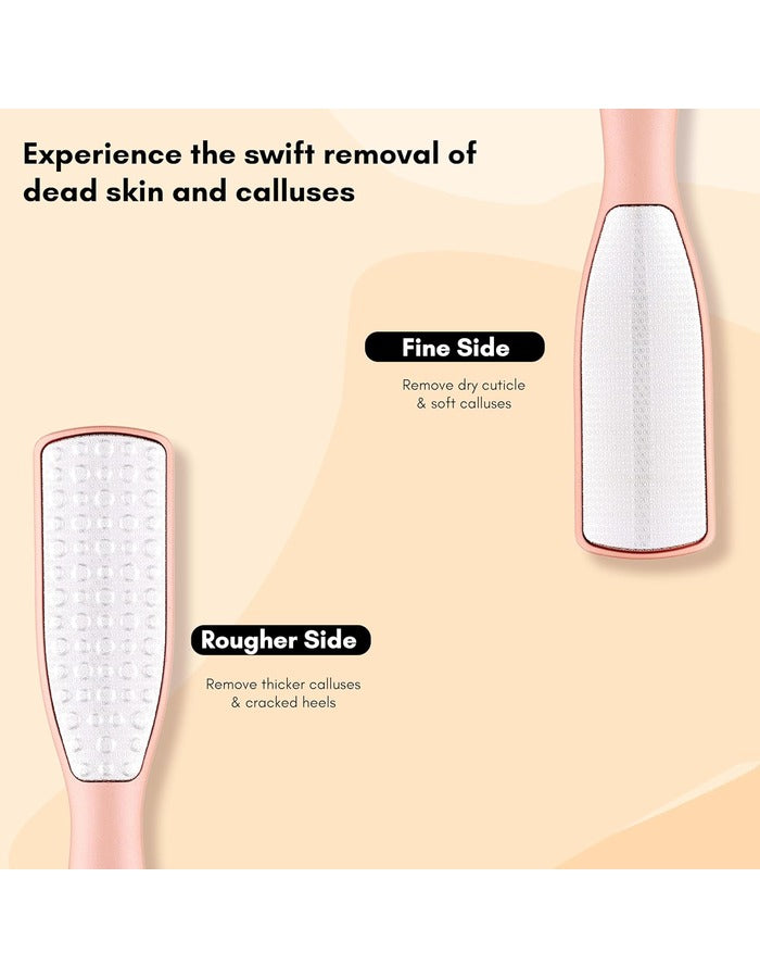 Beauté Secrets Foot Scrubber Never-Cut-Your-Feet Foot File Callus Remover