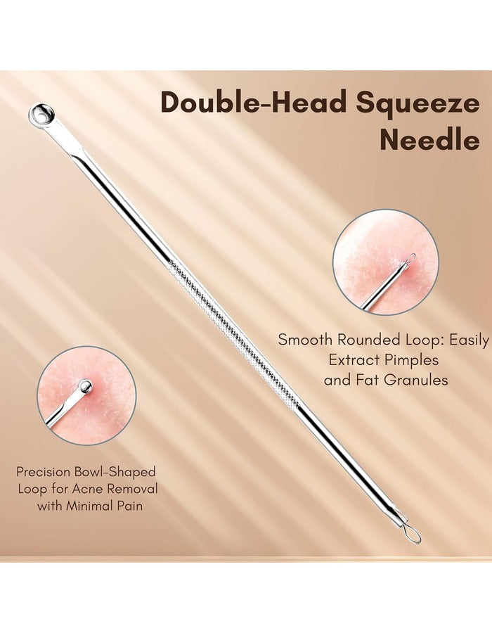 Beauté Secrets Blackhead Tools Pimple Remover Kit , Acne Treatment