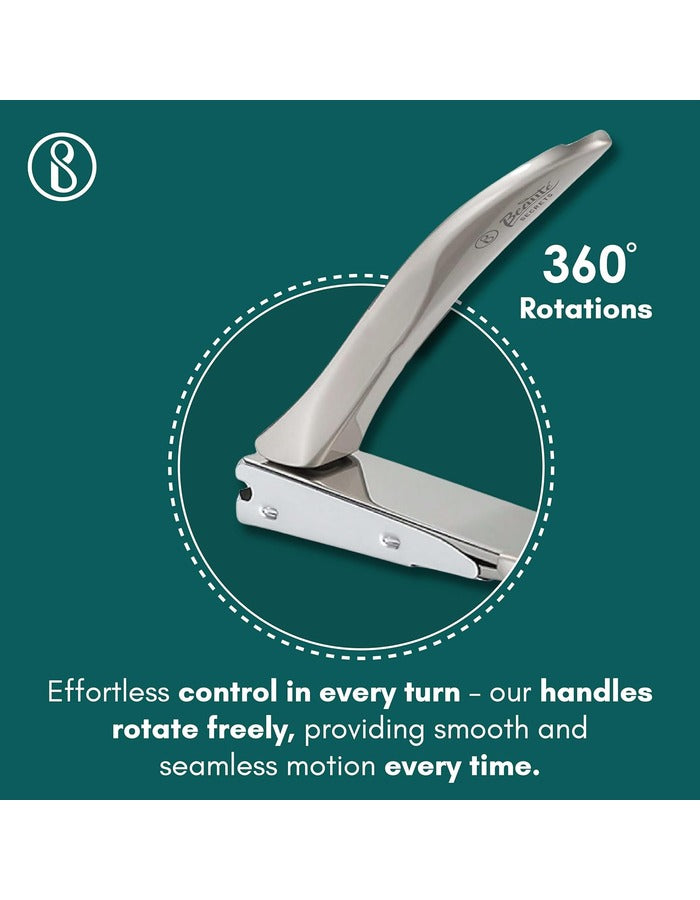 Beauté Secrets Nail Cutter Clippers With Curved Nail File