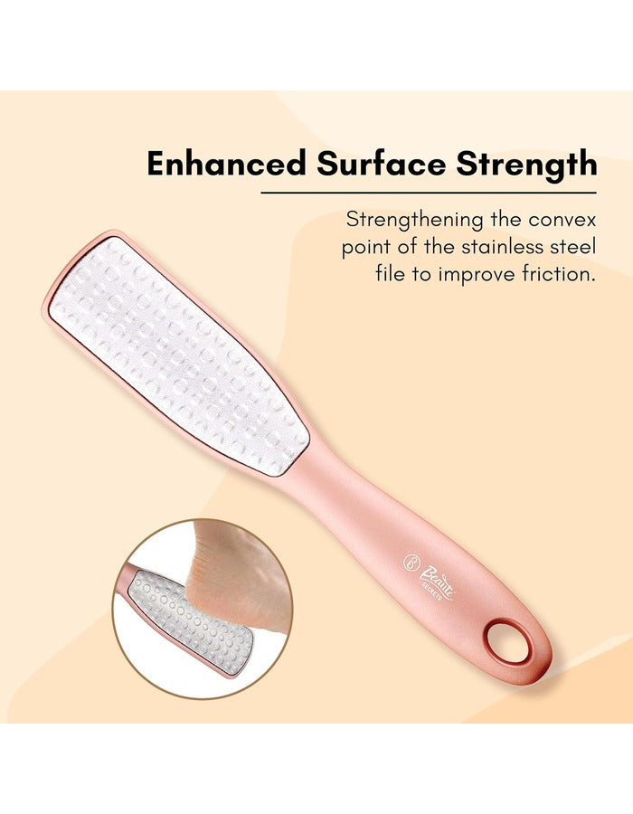 Beauté Secrets Foot Scrubber Never-Cut-Your-Feet Foot File Callus Remover