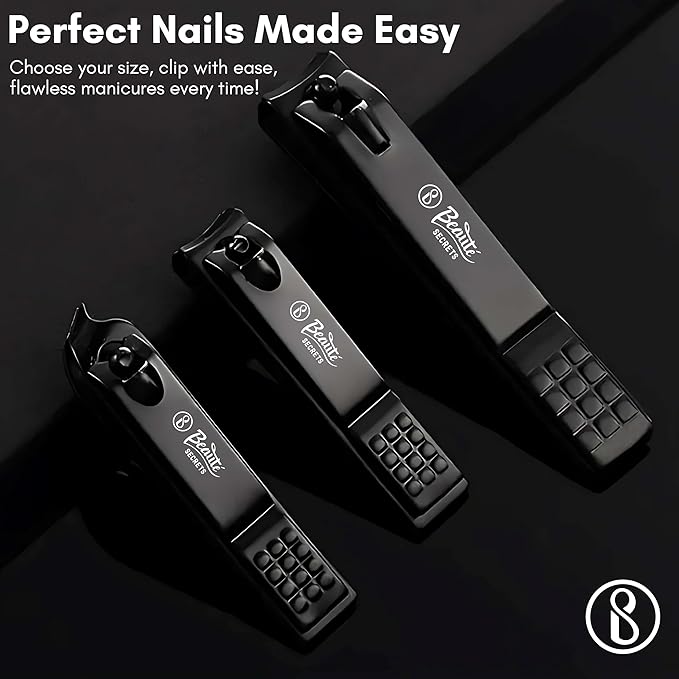 Beauté Secrets Manicure Set, Nail Clippers Set, Gifts for Men/Women