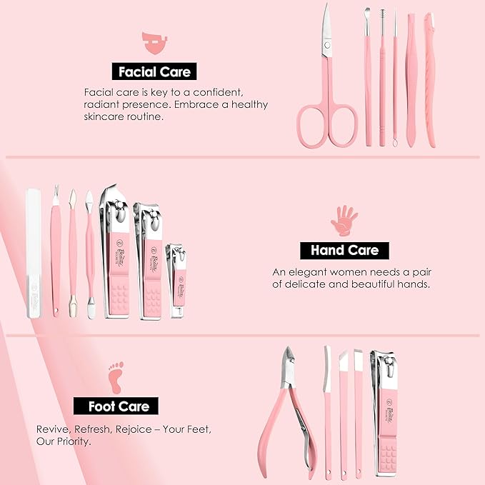 Beauté Secrets Pedicure Manicure kit and Foot Care Kit