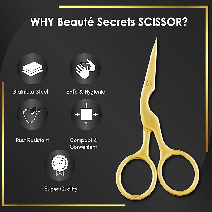 Beauté Secrets Premium Manicure Scissors Multi-purpose