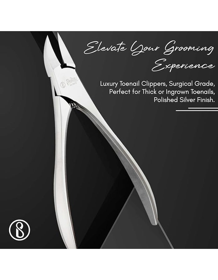 Beauté Secrets Toenail Clippers for Thick or Ingrown Toenails