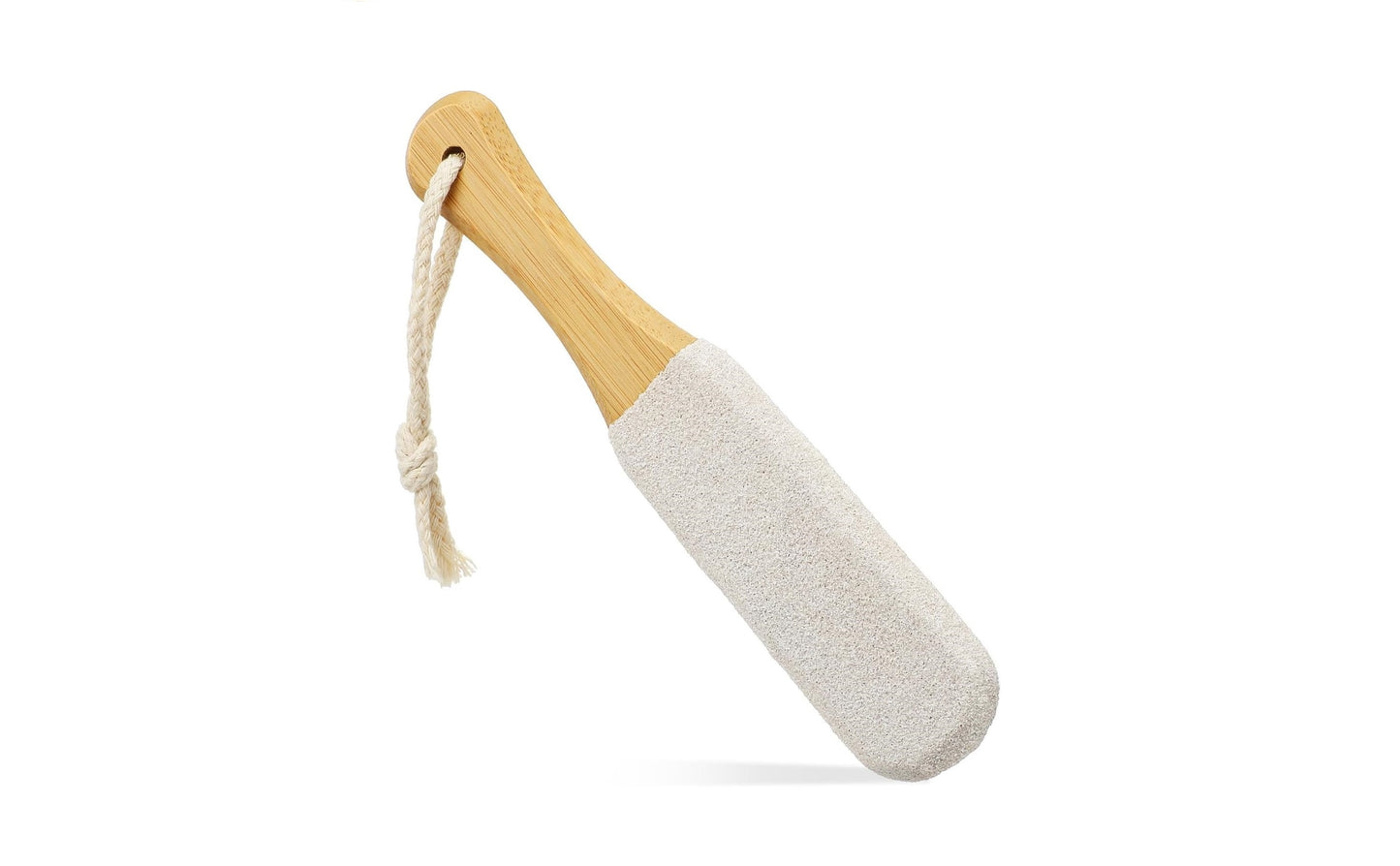 Beauté Secrets Double-Sided Pumice Stone with Handle | Foot Scrubber & Callus Remover for Dead Skin