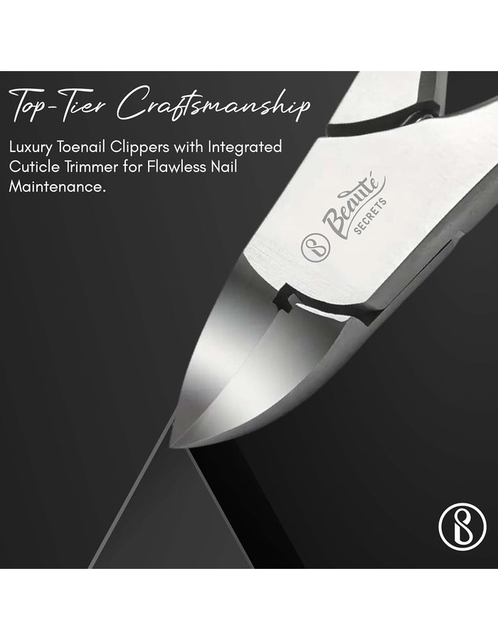 Beauté Secrets Toenail Clippers for Thick or Ingrown Toenails