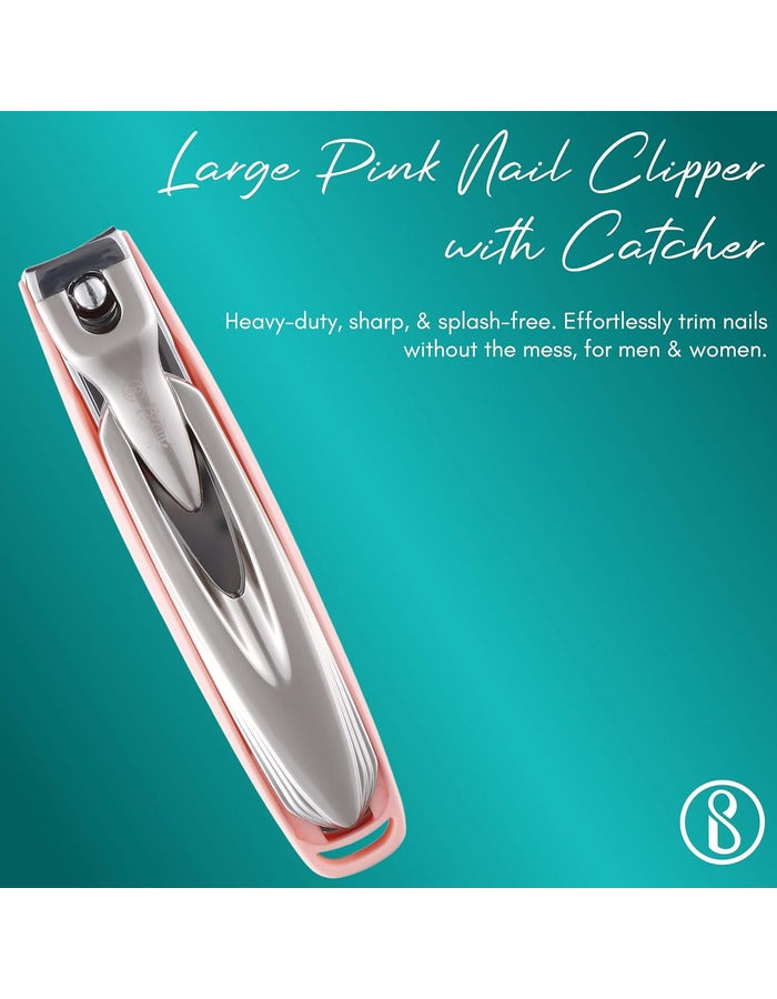 Beauté Secrets Large Nail Clipper with Catcher