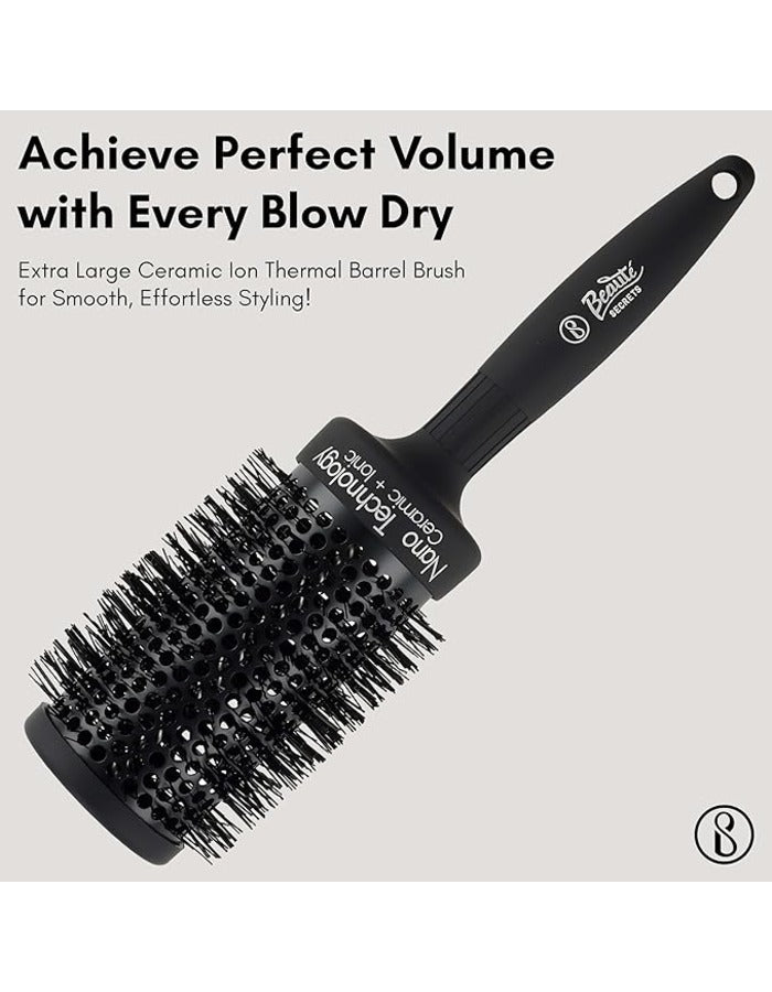 Beauté Secrets Precise Styling and Maximum Volume - Lightweight Round Hair Brush