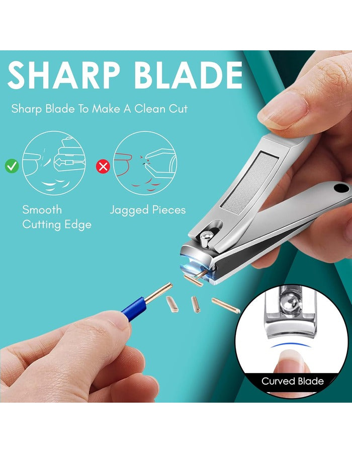 Beauté Secrets Stainless Steel Toenail/Fingernail Clipper