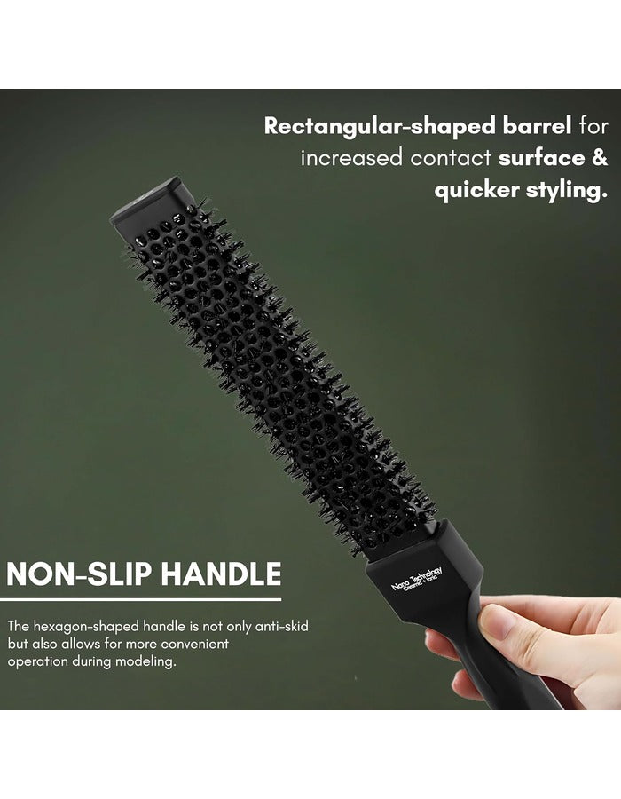Beauté Secrets Thermal Rectangular 44mm Rectangular Hair Styling Brush