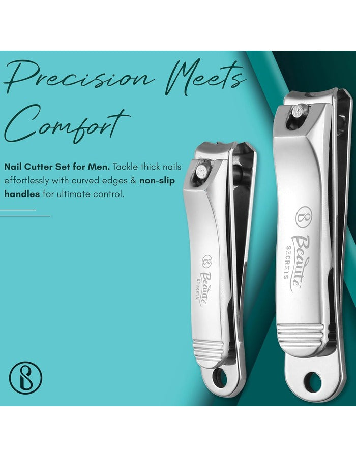 Beauté Secrets Stainless Steel Toenail/Fingernail Clipper