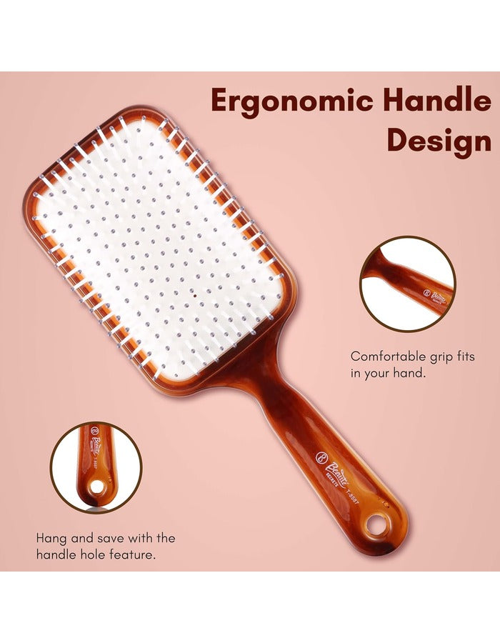 Beauté Secrets Detangling Hair Brush, Paddle Brush