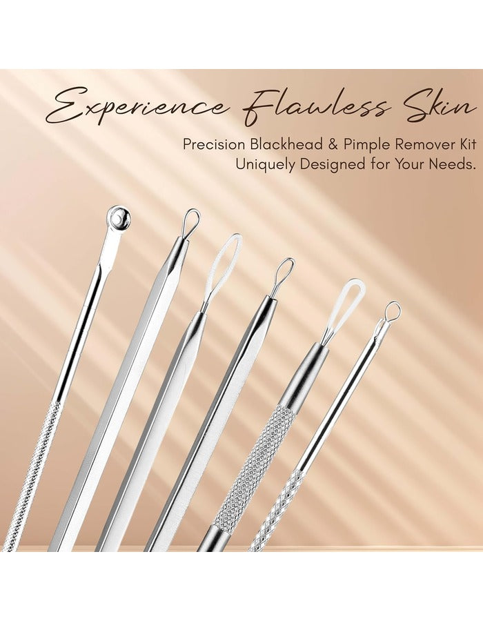 Beauté Secrets Blackhead Tools Pimple Remover Kit , Acne Treatment