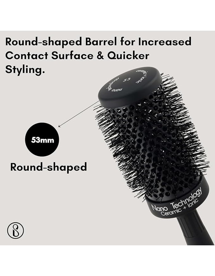 Beauté Secrets Precise Styling and Maximum Volume - Lightweight Round Hair Brush