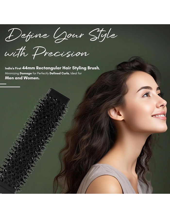 Beauté Secrets Thermal Rectangular 44mm Rectangular Hair Styling Brush