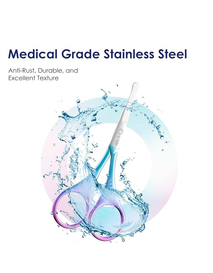 Beauté Secrets Scissors for Hair Cutting Nose Hair Scissors