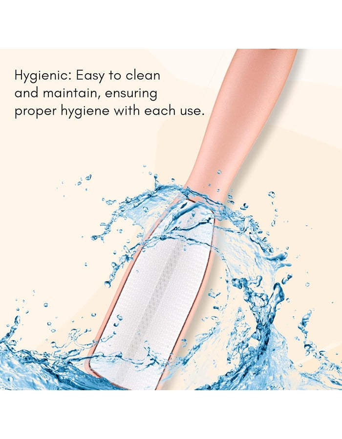 Beauté Secrets Foot Scrubber Never-Cut-Your-Feet Foot File Callus Remover