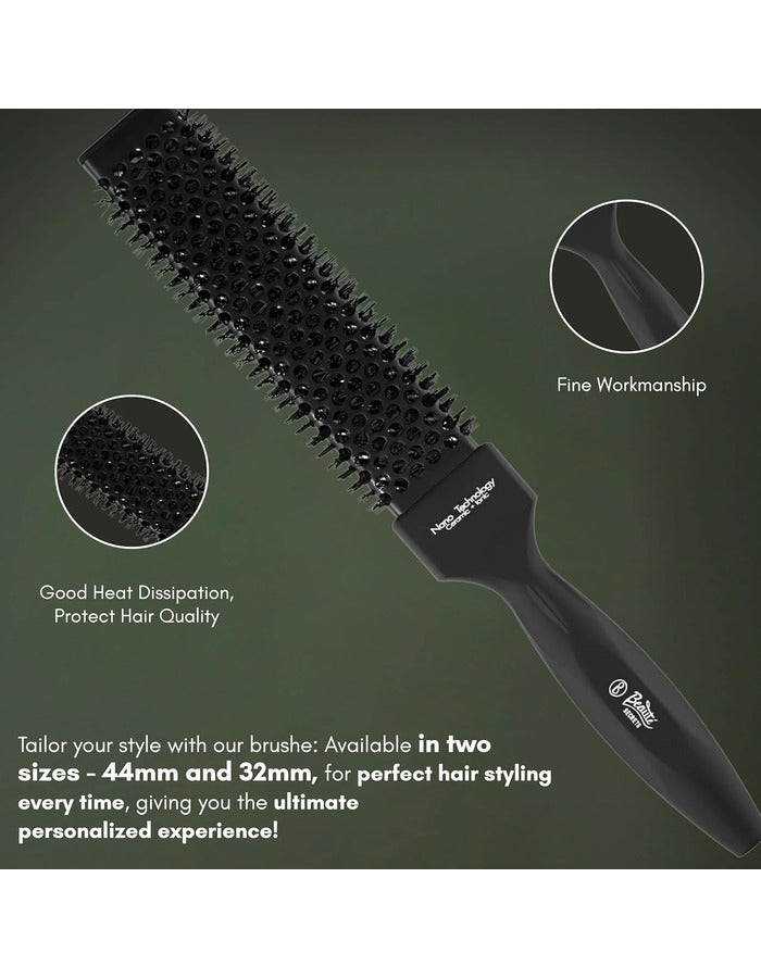 Beauté Secrets Thermal Rectangular 44mm Rectangular Hair Styling Brush