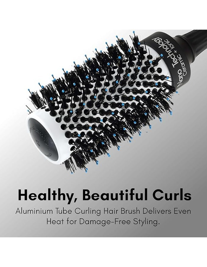 Beauté Secrets 43 mm Round Hair Dryer Brush with Boar and Nylon Bristles