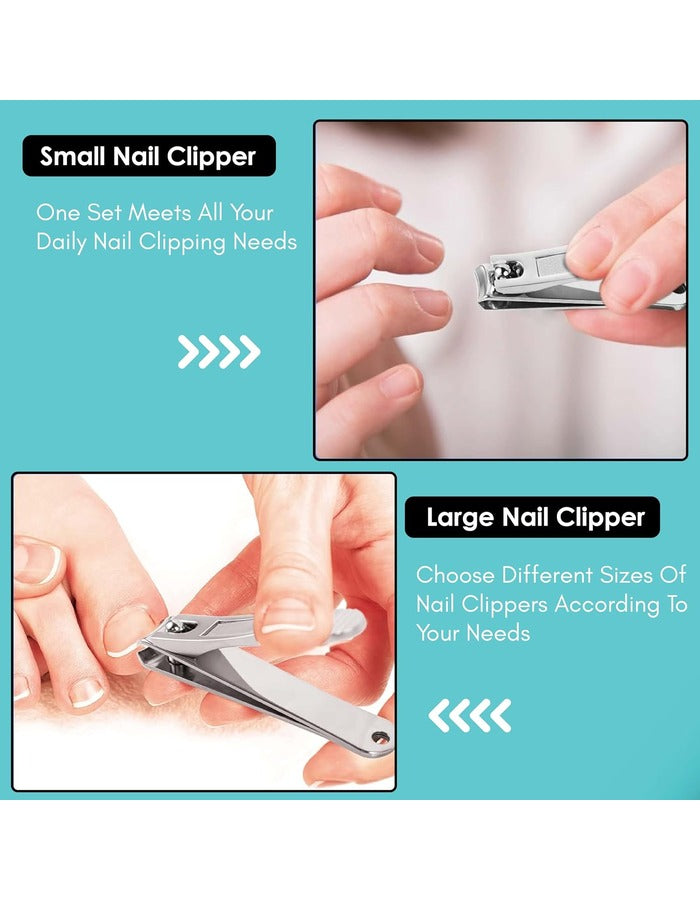 Beauté Secrets Stainless Steel Toenail/Fingernail Clipper