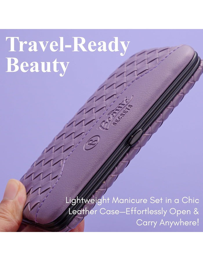 Beauté Secrets 10-Piece Nail Cutter Set – Premium Manicure Pedicure Kit for Women & Men