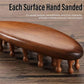 Beauté Secrets Wooden Scalp Massager Hair Growth Brush | Sandalwood Head Massager & Stress Relief Comb Brown