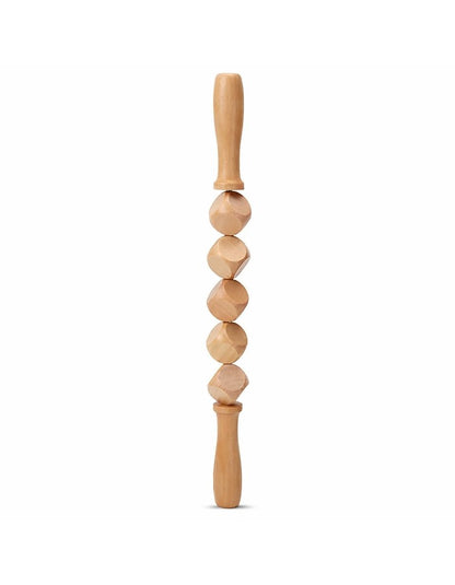 Beauté Secrets Wooden Anti Cellulite Massager & Lymphatic Drainage Massage Tool | Wood Therapy (Maderoterapia) Body Sculpting Tool