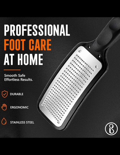 Beauté Secrets Foot File, Foot Scrubber for Dead Skin, Pedicure Tool