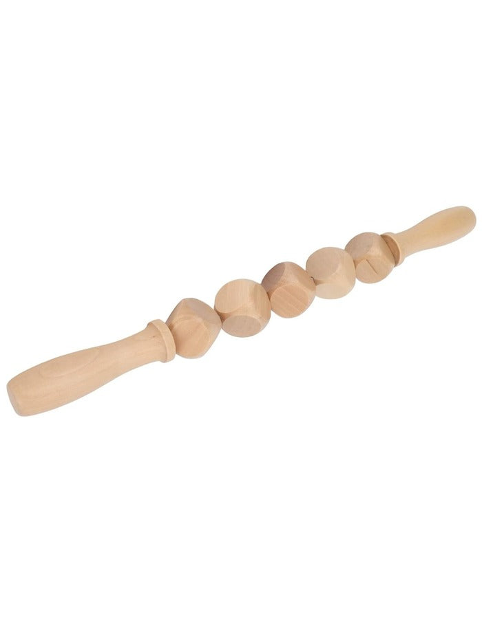 Beauté Secrets Wooden Anti Cellulite Massager & Lymphatic Drainage Massage Tool | Wood Therapy (Maderoterapia) Body Sculpting Tool