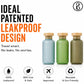 Beauté Secrets Travel Size Bottles Set of 3 | Leakproof Refillable Shampoo & Lotion Containers | Soft Squeeze Cosmetic Travel Bottles | TSA Approved Toiletry Bottles