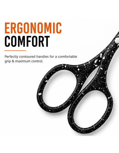 Beauté Secrets Scissors for Hair Cutting, Rounded Facial Hair Nasal Scissors
