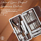 Beauté Secrets 18 Pieces Manicure Kit, Pedicure Tools for Feet, Nail Clipper