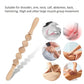 Beauté Secrets Wooden Anti Cellulite Massager & Lymphatic Drainage Massage Tool | Wood Therapy (Maderoterapia) Body Sculpting Tool