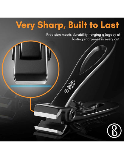 Beauté Secrets Luxury 15mm Wide Jaw Opening Nail Clippers