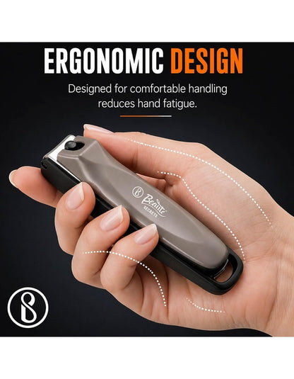 Beauté Secrets 2 Pieces Nail Cutter Set with Catcher