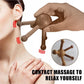 Beauté Secrets Head Massager for Scalp | Wooden Trigger Point Massager Spider Shape 5 Legs | Gua Sha Wooden Body & Scalp Massage Tool