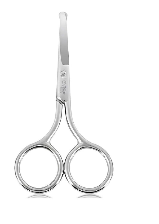 Beauté Secrets Nasal Safety Personal Grooming Scissors with Blunt Round Tip