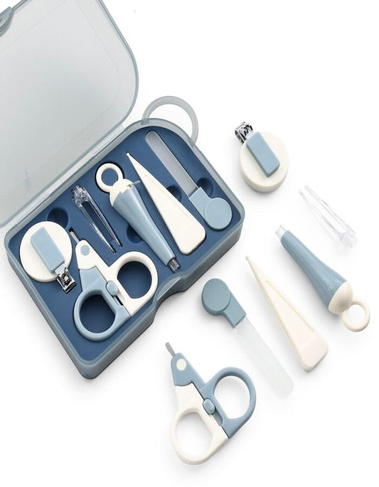Beauté Secrets Baby Nail Cutter New Born Set 6-in-1 Kids Grooming Kit with Scissors, Nail Clipper, Nail File, Tweezer