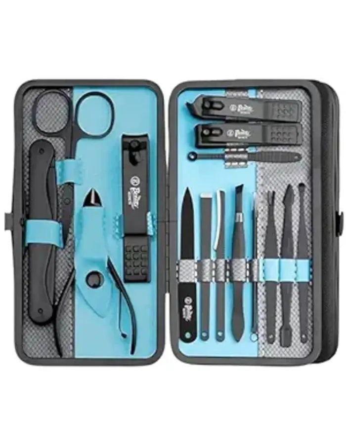 Beauté Secrets Professional Manicure Set 15 pcs with Luxurious Case