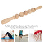 Beauté Secrets Wooden Anti Cellulite Massager & Lymphatic Drainage Massage Tool | Wood Therapy (Maderoterapia) Body Sculpting Tool