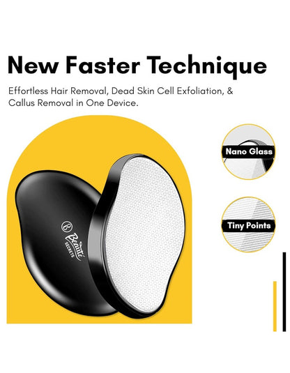 Beauté Secrets Hair Remover for Women and Men, Reusable Eraser Device Magic Hair Removal Tool