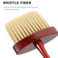 Beauté Secrets Barber Neck Duster, Long Wooden Handle Barber Brush