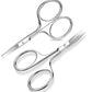 Beauté Secrets Nose Hair Scissors & Grooming Set (Pack of 2) – Ear, Facial, Eyebrow, Beard & Moustache Scissors with Storage Box